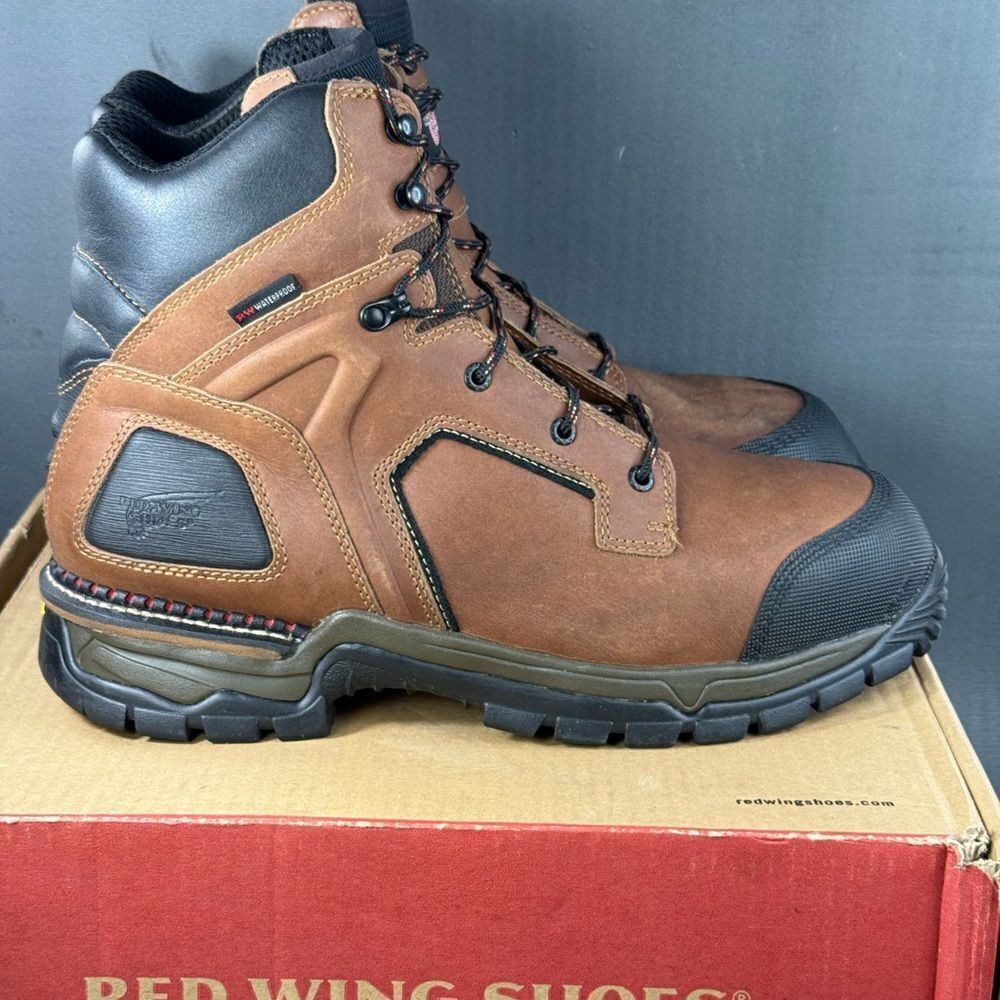 Red Wing Men's FlexForce 6-Inch Waterproof aluminum Toe work Boot shoes size 13